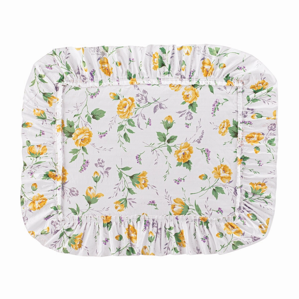Nicole Plisse Lightweight Garden Floral Pillow Sham Set pillowcases,cotton pillow covers,bed linen