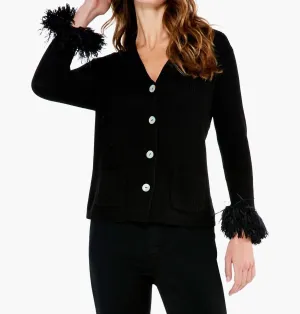 Nightfall Cardigan In Black