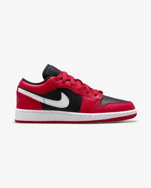 NIKE AIR JORDAN 1 LOW GS BLACK VERY BERRY