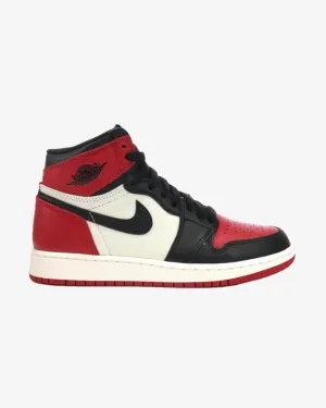 NIKE AIR JORDAN1 HIGH BRED TOE GS 2018