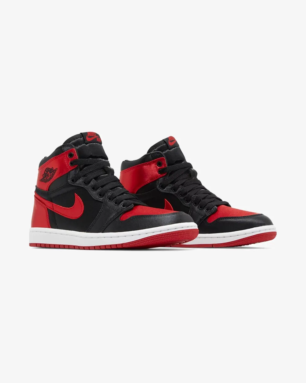 NIKE AIR JORDAN1 HIGH RETRO OG SATIN BRED WMNS US7.5M / US9W / EU40.5