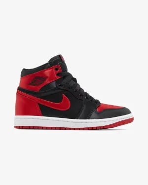 NIKE AIR JORDAN1 HIGH RETRO OG SATIN BRED WMNS US7.5M / US9W / EU40.5