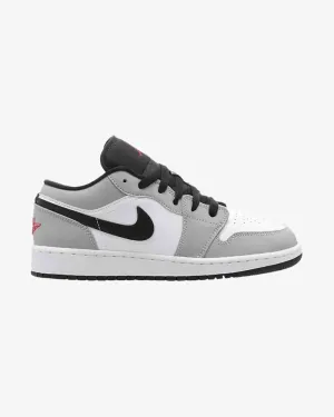 NIKE AIR JORDAN1 LOW GS LIGHT SMOKE GREY