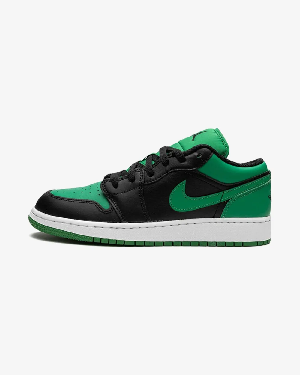 NIKE AIR JORDAN1 LOW GS LUCKY GREEN BLACK (NEW) (NEW)