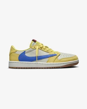 NIKE AIR JORDAN1 LOW OG SP TRAVIS SCOTT CANARY WMNS