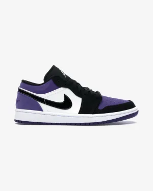 NIKE AIR JORDAN1 LOW PURPLE COURT (NEW)