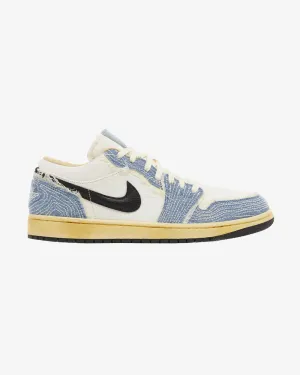 NIKE AIR JORDAN1 LOW SE WRMK SASHIKO DENIM (NEW)