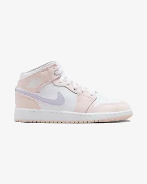 NIKE AIR JORDAN1 MID GS PINK WASH