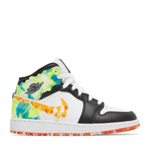 NIKE AIR JORDAN1 MID SE GS SLIM VORTEX (NEW)