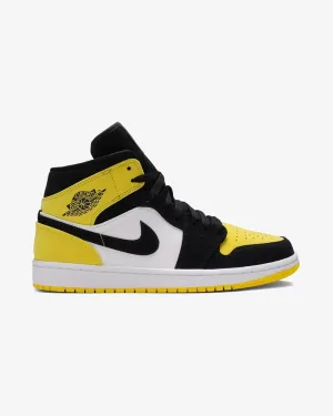 NIKE AIR JORDAN1 MID SE YELLOW TOE (NEW)