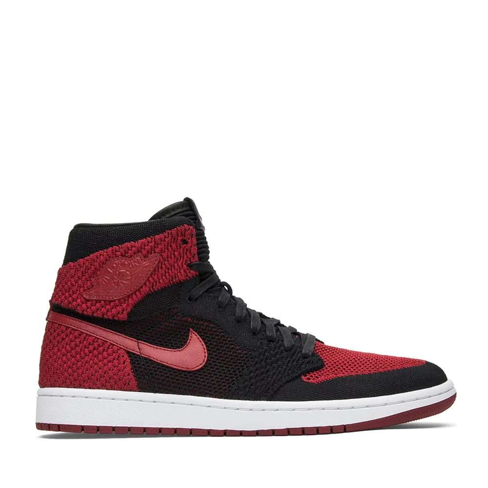 NIKE AIR JORDAN1 RETRO HIGH FLYKNIT BRED