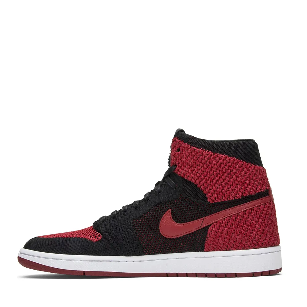 NIKE AIR JORDAN1 RETRO HIGH FLYKNIT BRED