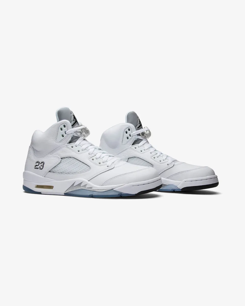 NIKE AIR JORDAN5 METALLIC WHITE