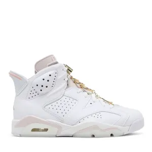 NIKE AIR JORDAN6 RETRO GOLD HOOPS W -