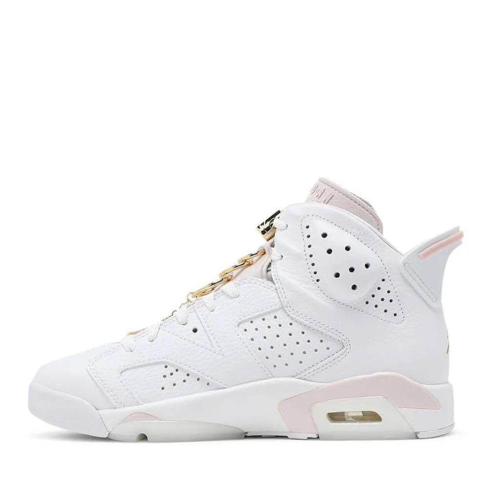 NIKE AIR JORDAN6 RETRO GOLD HOOPS W -