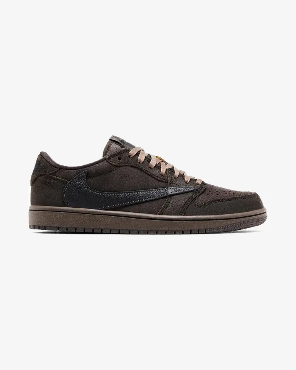 NIKE X TRAVIS SCOTT JORDAN1 RETRO LOW OG SP PRESCHOOL VELVET BROWN
