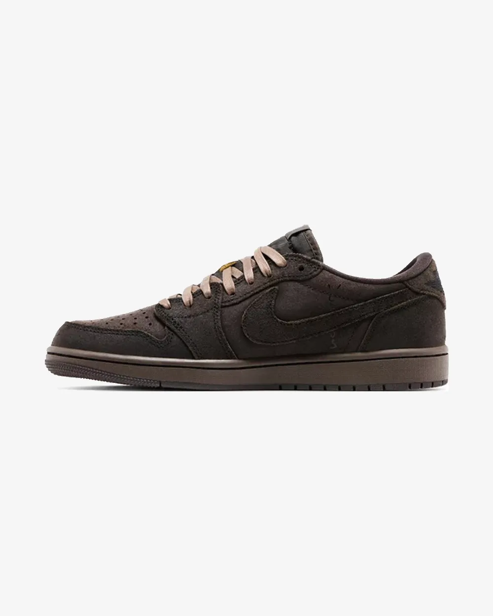 NIKE X TRAVIS SCOTT JORDAN1 RETRO LOW OG SP VELVET BROWN