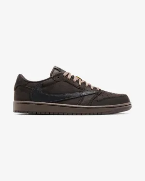 NIKE X TRAVIS SCOTT JORDAN1 RETRO LOW OG SP VELVET BROWN