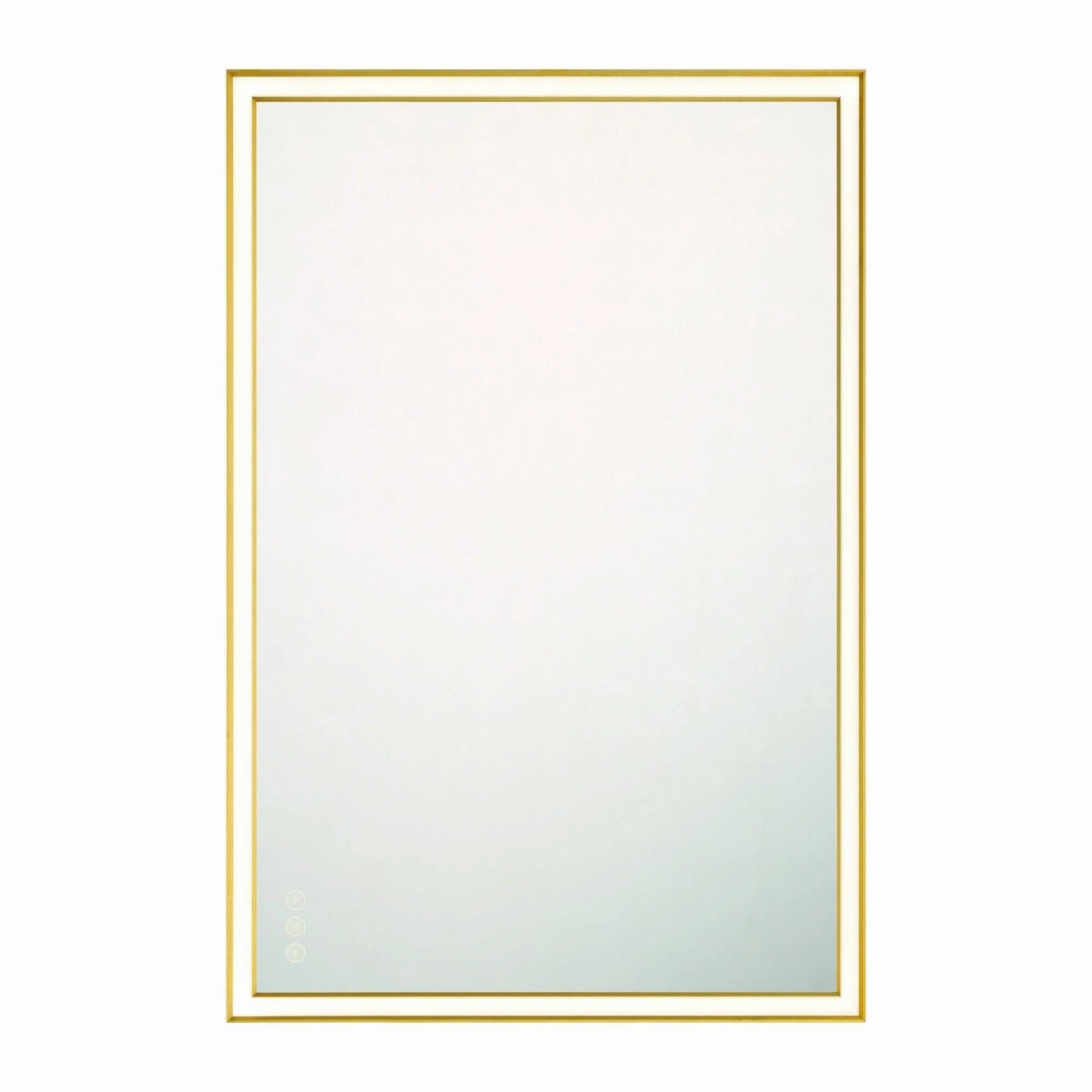 Nixon 24x36" LED Mirror Wall Decor,modern wall decor set