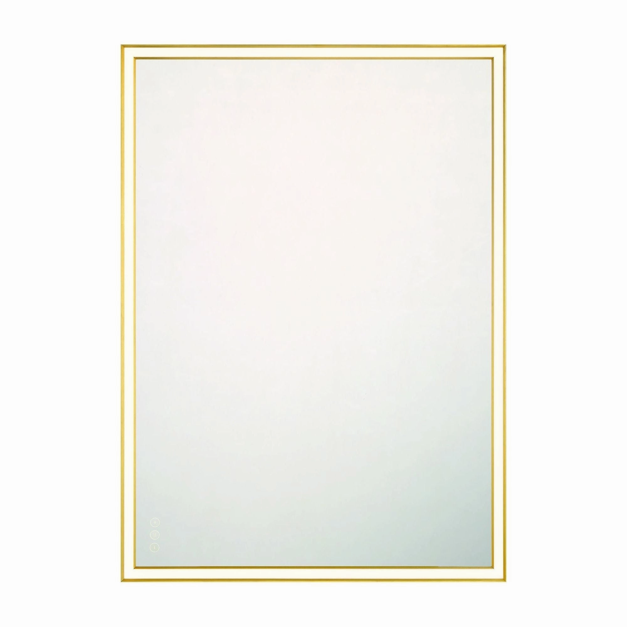 Nixon 30x42" LED Mirror Wall Decor,modern wall decor set