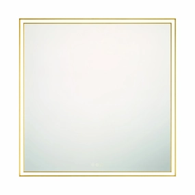 Nixon 36x36" LED Mirror Wall Decor,modern wall decor set