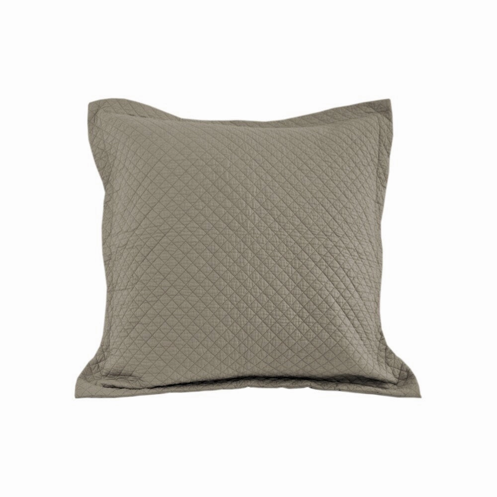 Nostalgia Home Bukhara European Square Sham - Tan pillowcases,cotton pillow covers,bed linen