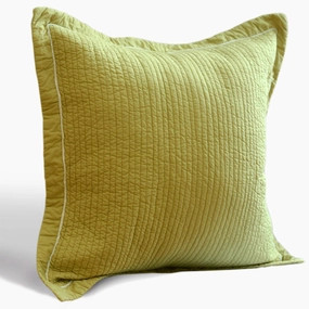 Nostalgia Home Leah 26-inch Cotton European Sham pillowcases,cotton pillow covers,bed linen