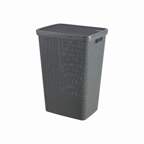 Nu Ware Laundry Linen Bin Basket Hessian Design 65L BC-HLB fabric hamper,portable laundry bin,laundry storage