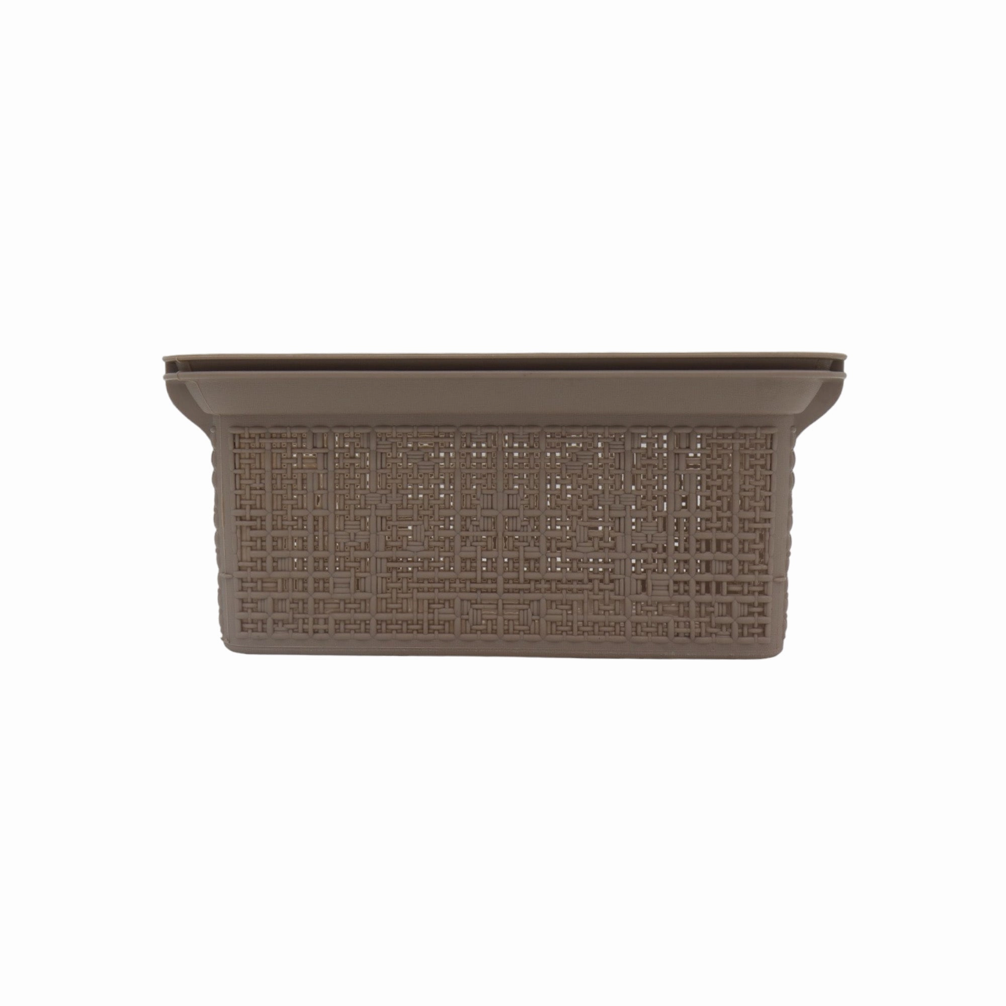 Nu Ware Plastic Woow Design Organizing Laundry Basket wooden Handle IC-TP622 fabric hamper,portable laundry bin,laundry storage