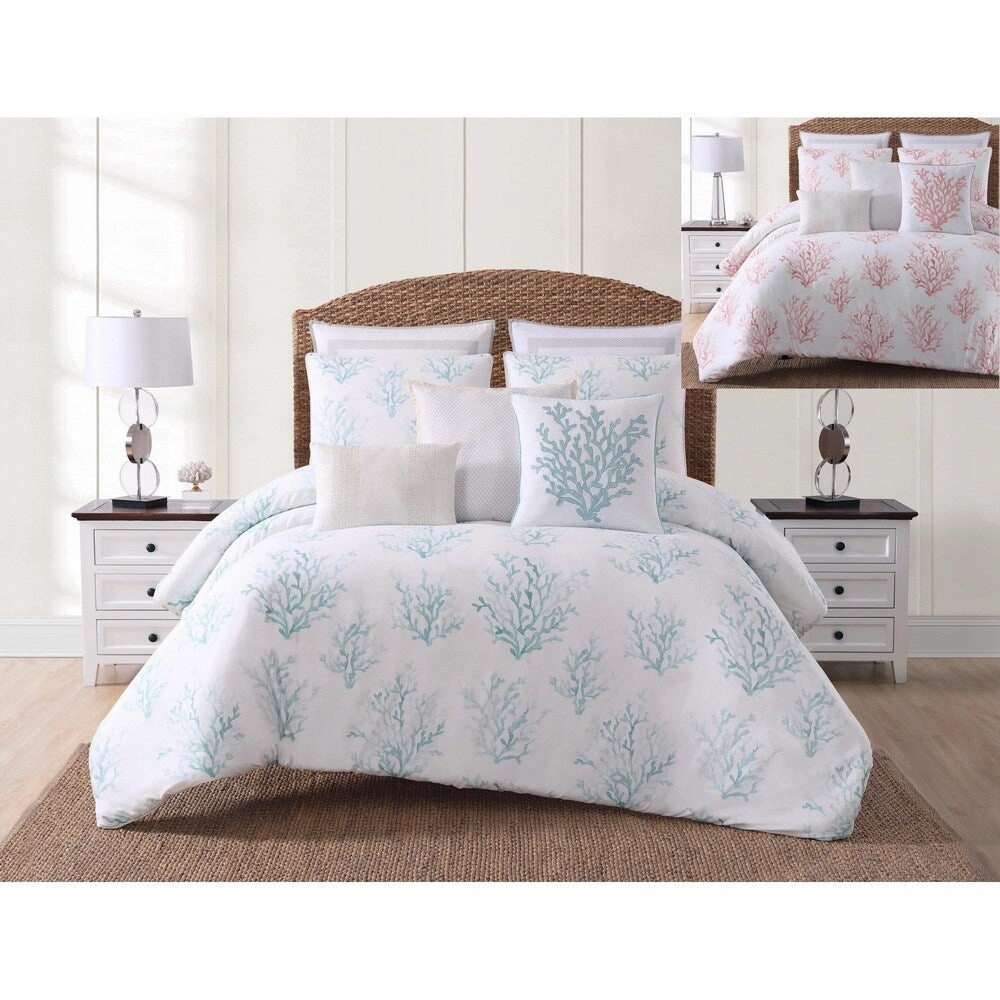 Oceanfront Resort Cove Neutral Euro Sham