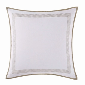 Oceanfront Resort Cove Neutral Euro Sham pillowcases,cotton pillow covers,bed linen
