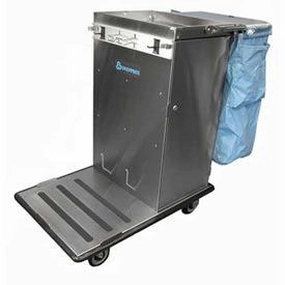 Odyssey Stainless Steel Housekeeping Cart