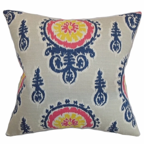 Oenpelli Ikat Euro Sham Birch pillowcases,cotton pillow covers,bed linen
