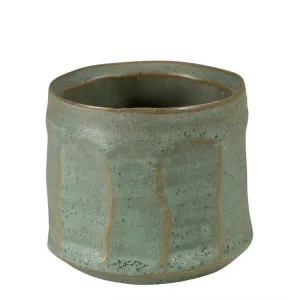 Olive Cachepot, Ceramic - Sm Vase,Ceramic Vase