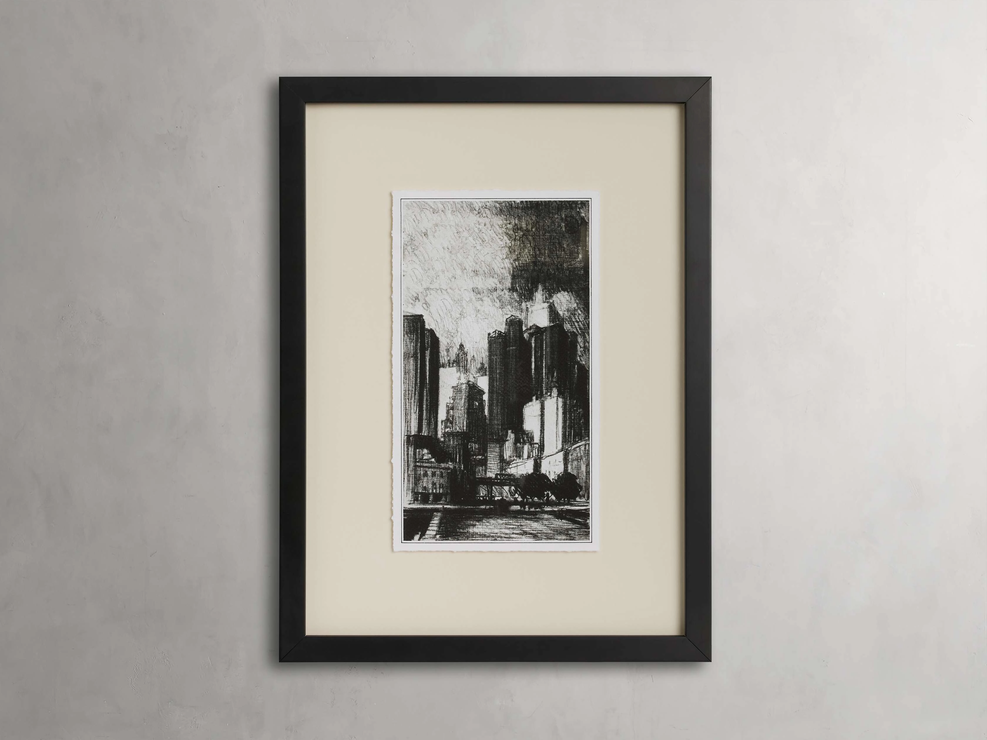 On the Street Framed Print Wall Art,canvas wall art set