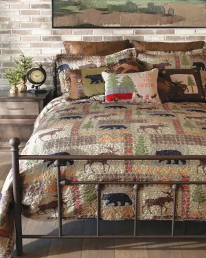 Ontario Wilderness Lodge Quilt Set bedding set, comforter set