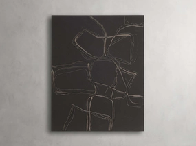 Onyx Maze Print Wall Art,canvas wall art set