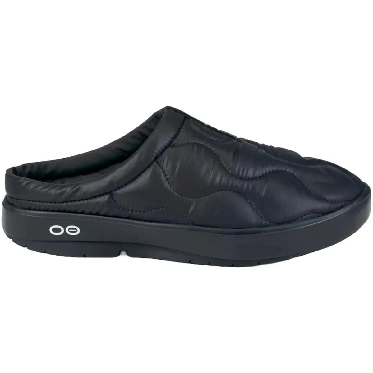 OOfos OOcoozie Women's Thermo Mule - Black Shoes Oofos Women