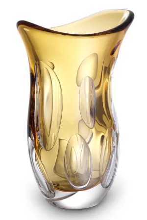 Orange Handblown Glass Vase | Eichholtz Matteo S Vase,Glass Vase