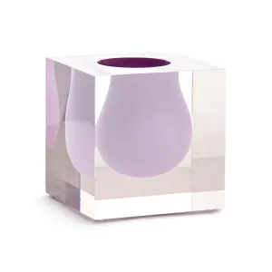 Orange Mini Scoop Vase | Jonathan Adler Bel Air Vase,Glass Vase