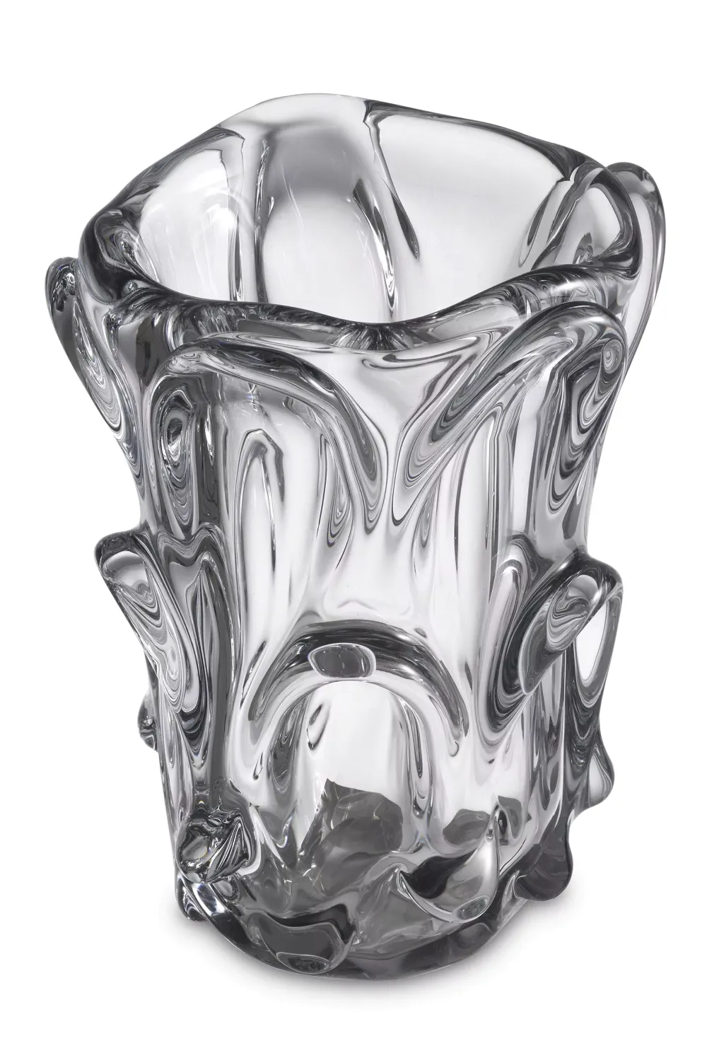 Organic Shape Glass Vase L | Eichholtz Aila