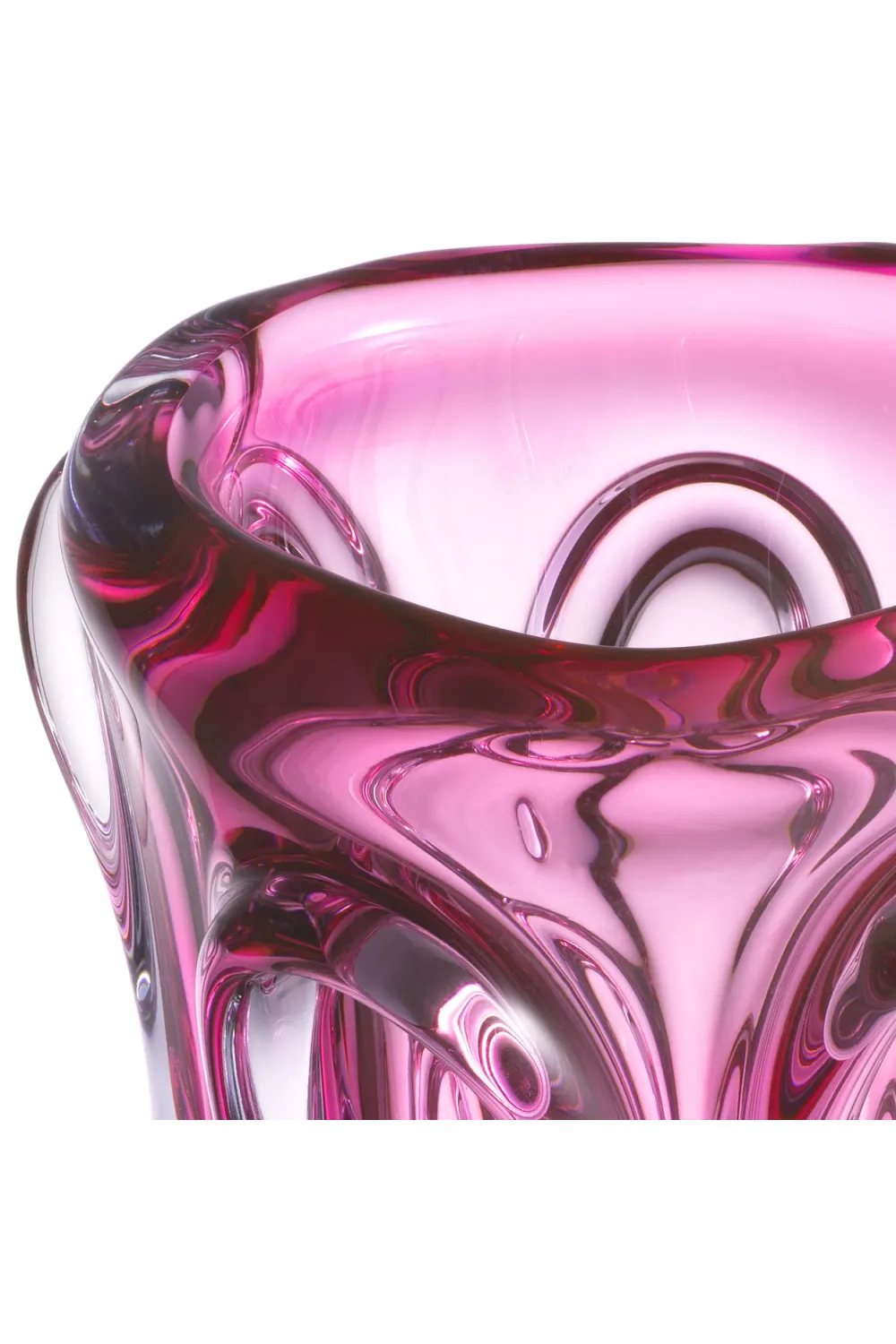 Organic Shape Glass Vase L | Eichholtz Aila