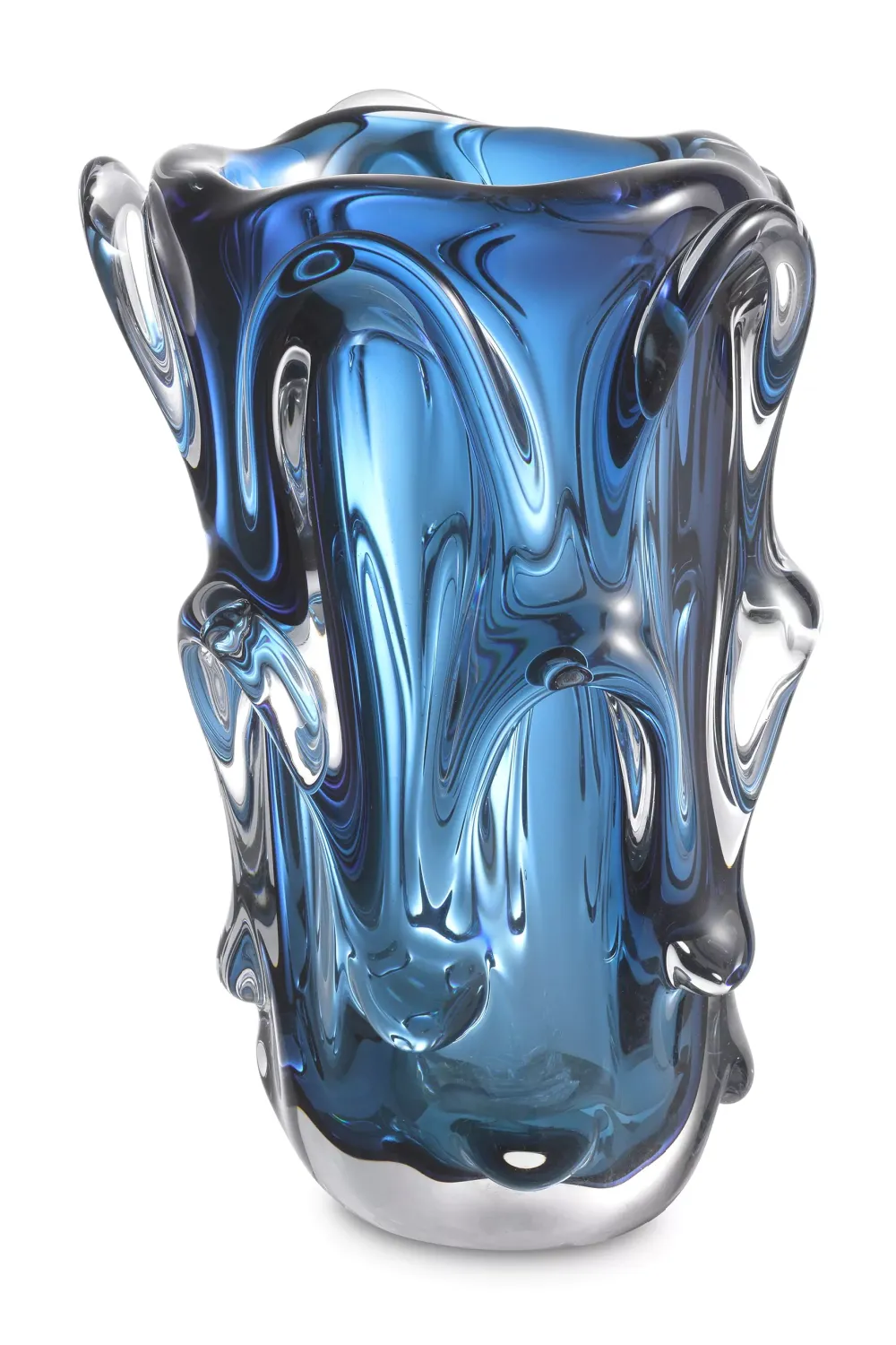 Organic Shape Glass Vase L | Eichholtz Aila Vase,Glass Vase