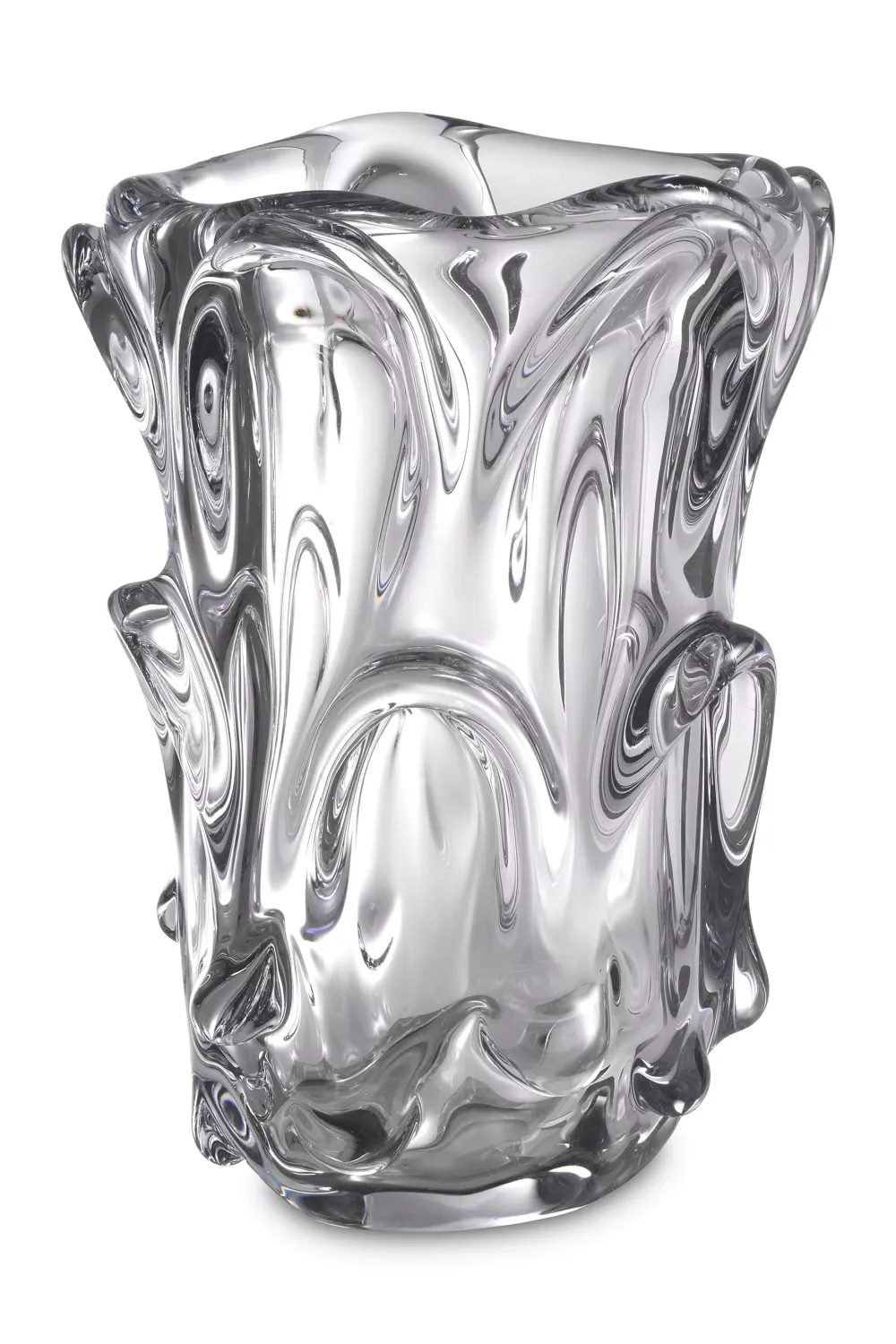 Organic Shape Glass Vase L | Eichholtz Aila