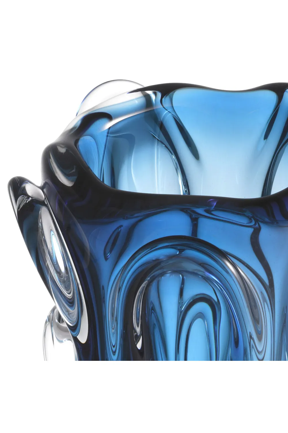 Organic Shape Glass Vase L | Eichholtz Aila