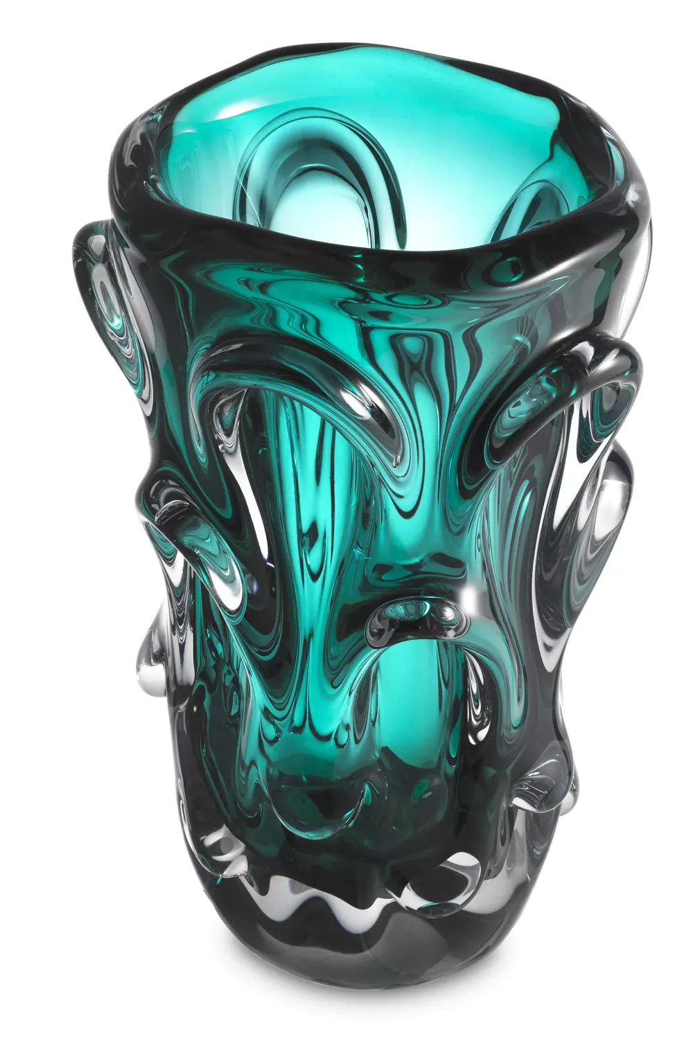 Organic Shape Glass Vase L | Eichholtz Aila