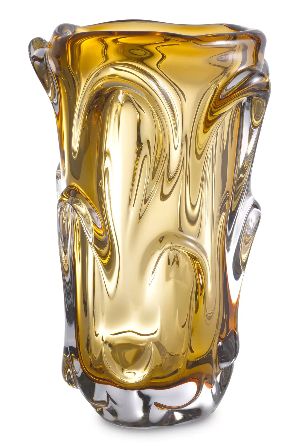Organic Shape Glass Vase L | Eichholtz Aila