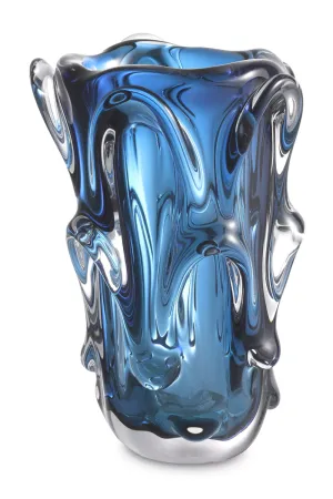 Organic Shape Glass Vase L | Eichholtz Aila Vase,Glass Vase