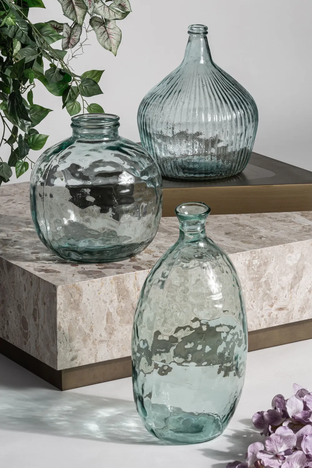 Organic-Shaped Glass Vase | Vical Home Sumaya