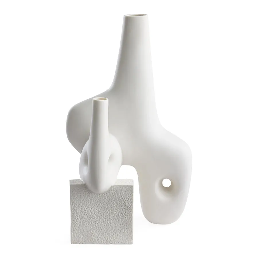 Organic-Shaped Porcelain Vase XXL | Jonathan Adler Paradox